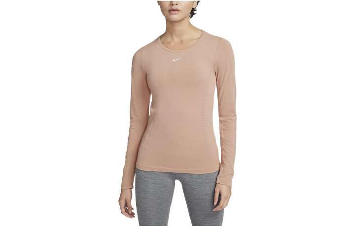 Nike Nike T Shirts Women's Light Umber Crew Neck Moderate Other