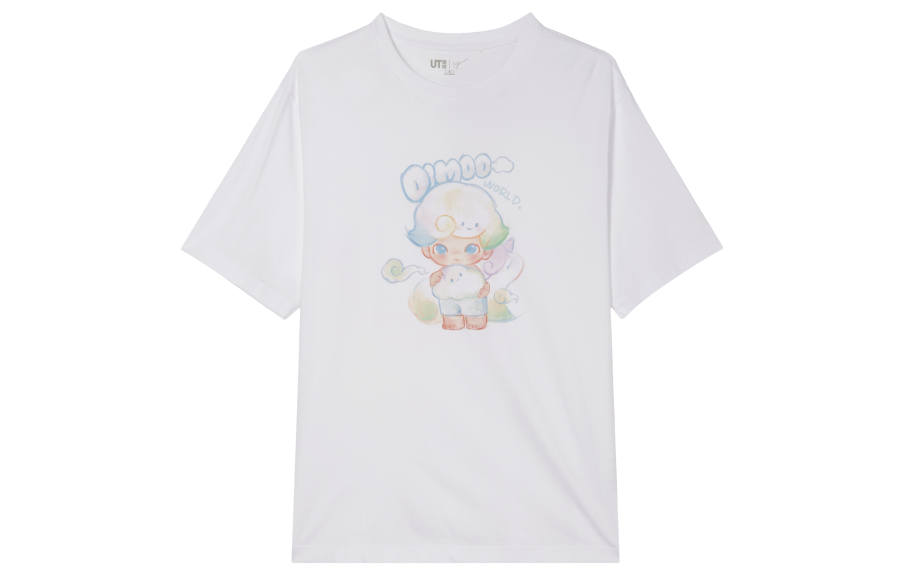 UNIQLO x PAOPAOMATE,LIANMINGKUAN Regular T Shirt Women's White