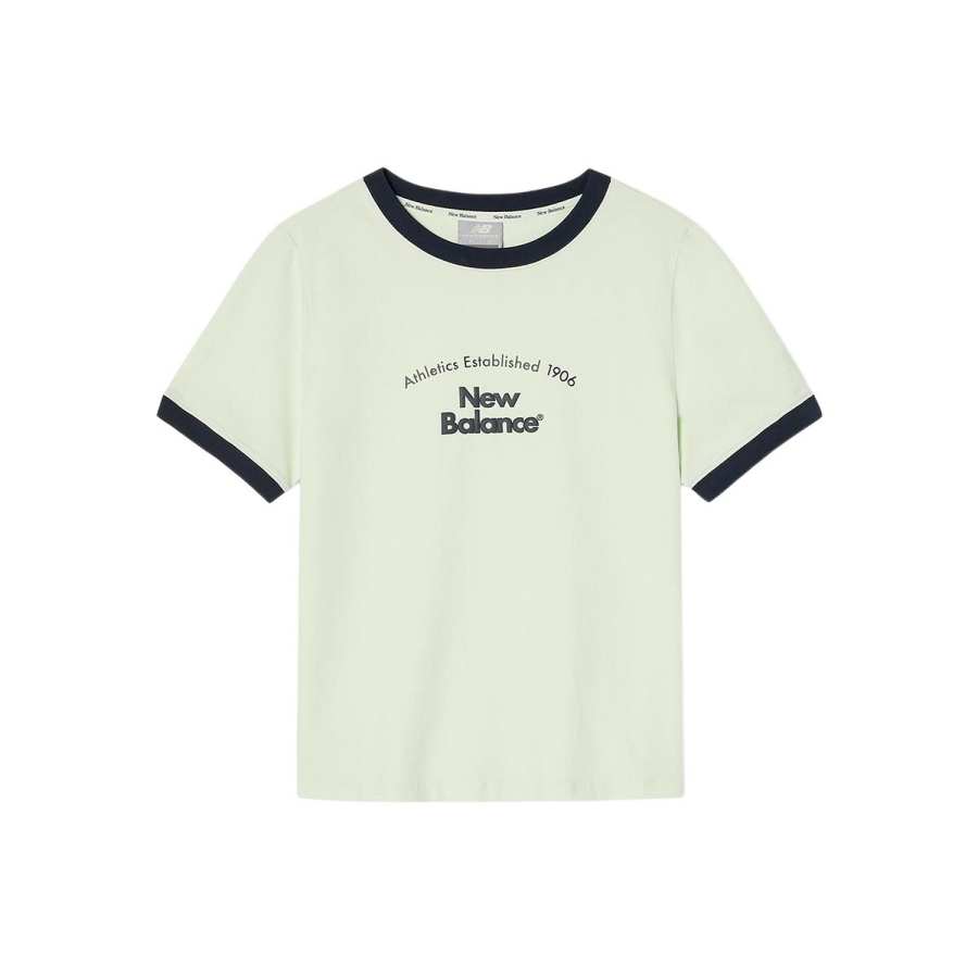 New Balance New Balance SLIM FIT1906 T Shirt Women's AH Lime