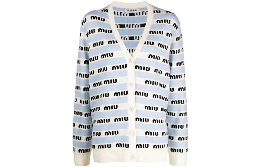 MIU MIU FW22 Knitwear Women's Blue