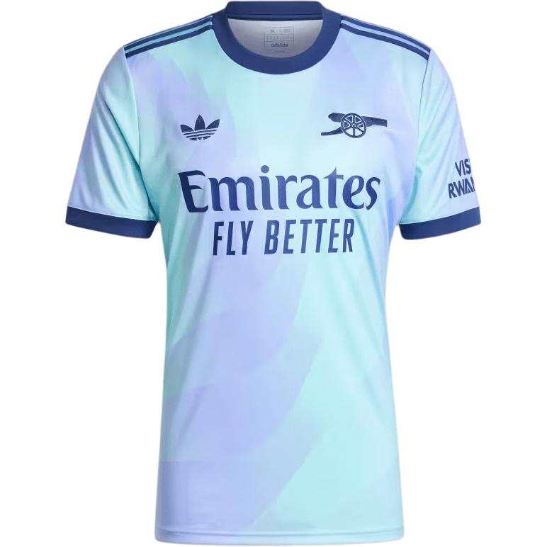 Adidas Originals ARSENAL 24/25 THIRD JERSEY Soccer Jersey Men's Blue