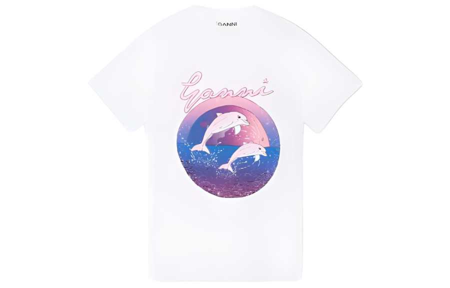 GANNI T Shirt Women's Bright White