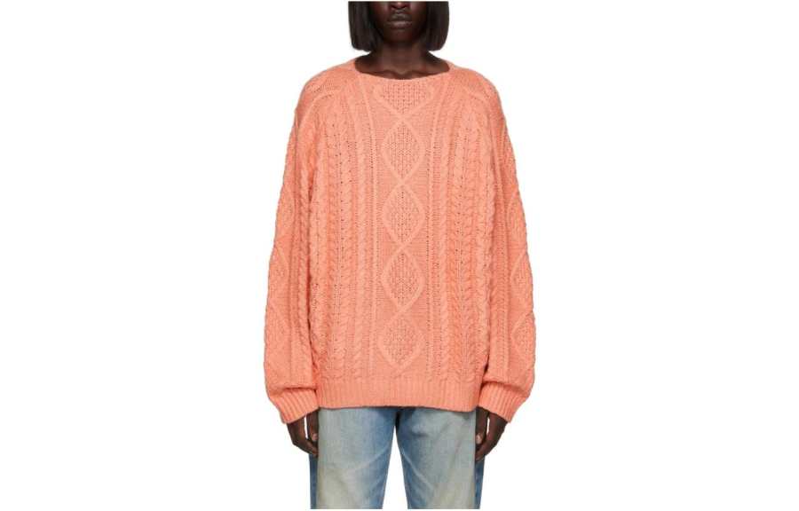 Fear Of God Essentials FW22 Knitwear Women's Coral Red