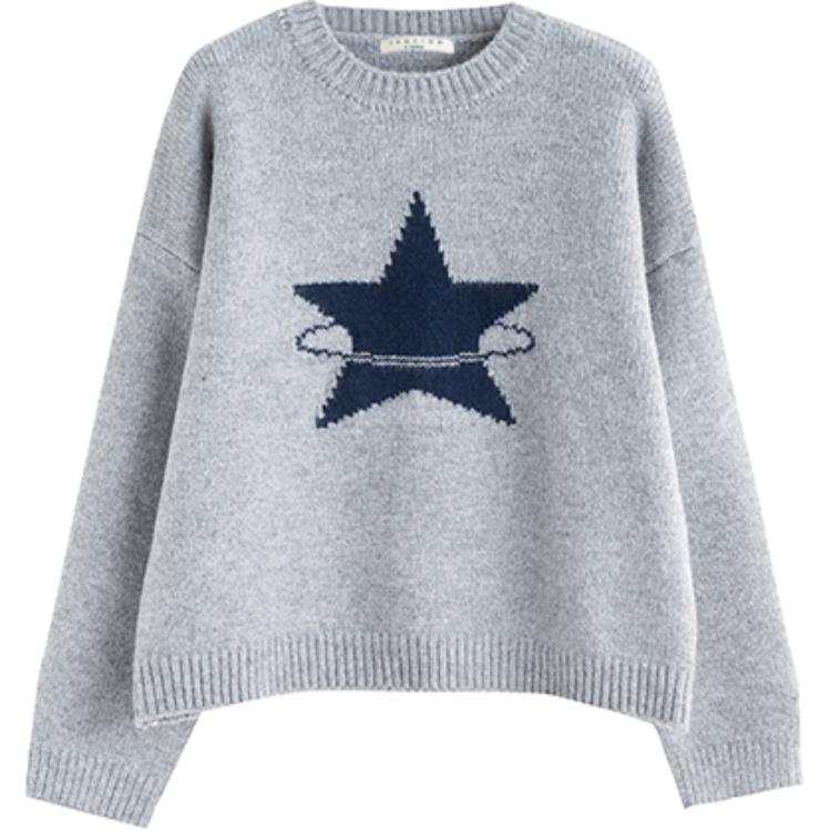 Tonlion Sweater Women's Gray Tone