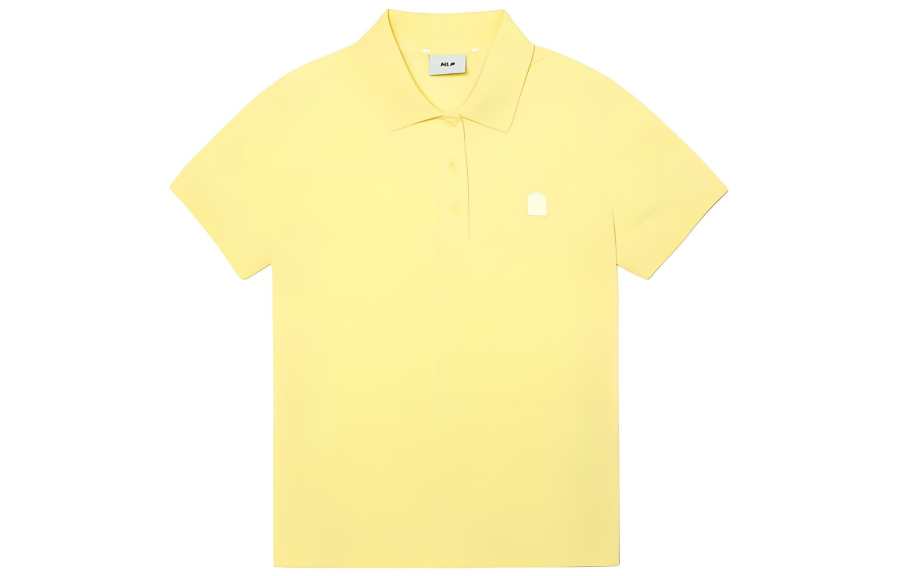 MLB Polo Shirts Women's Light Yellow Polo Collar Moderate Other