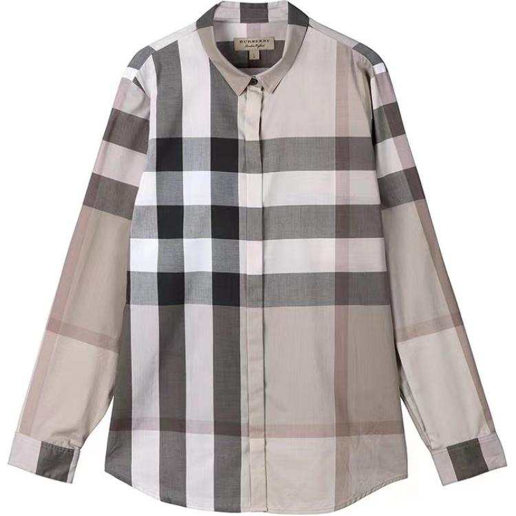 Burberry Shirt Women's Light Khaki