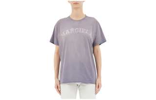 Maison Margiela Logo Printed Crewneck T Shirt