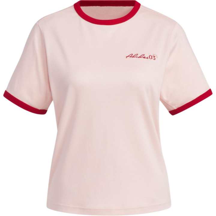 Adidas Adidas VERBIAGE T Shirt Women's Pink