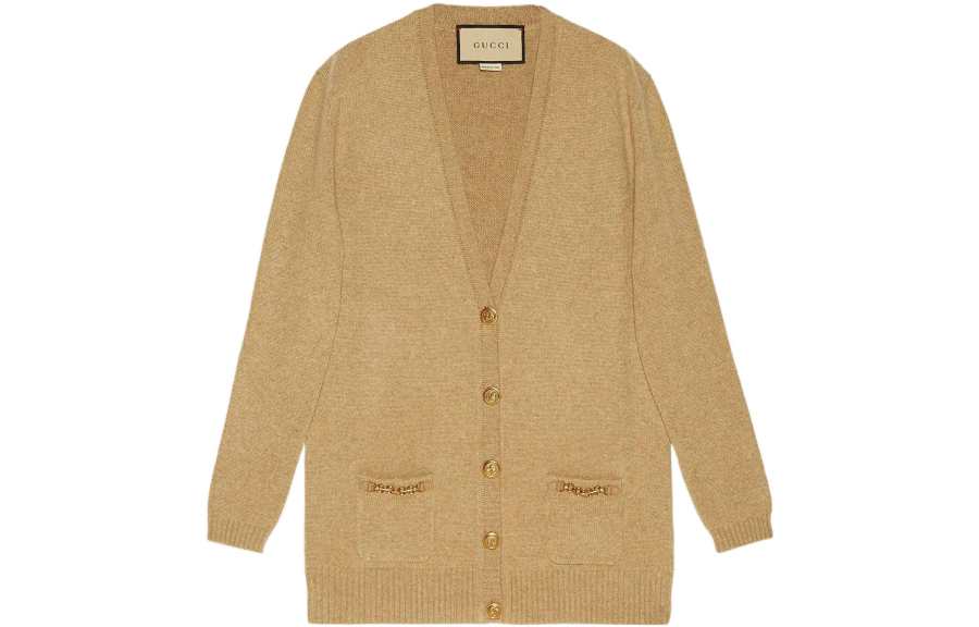 GUCCI SS22 Knitwear Women's Camel