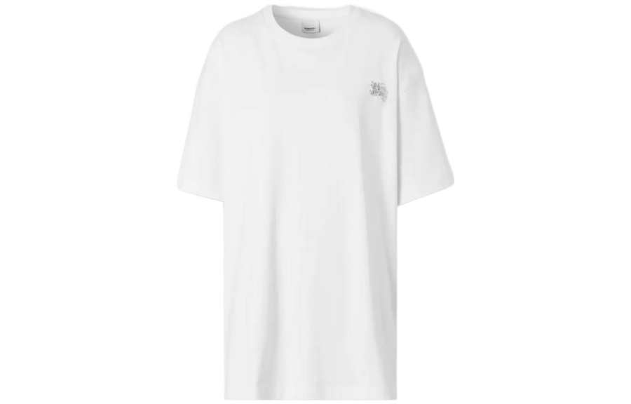 Burberry Crystal embellished Short sleeved T shirt