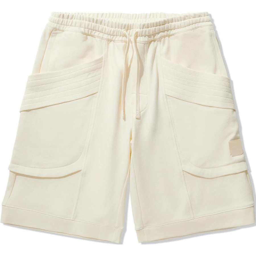 Li-Ning Li Ning x CHENGLONGLIANMING Casual Shorts Men's Papyrus White