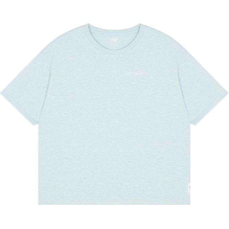 New Balance New Balance Set in Sleeve T Shirt Women's Light Blue