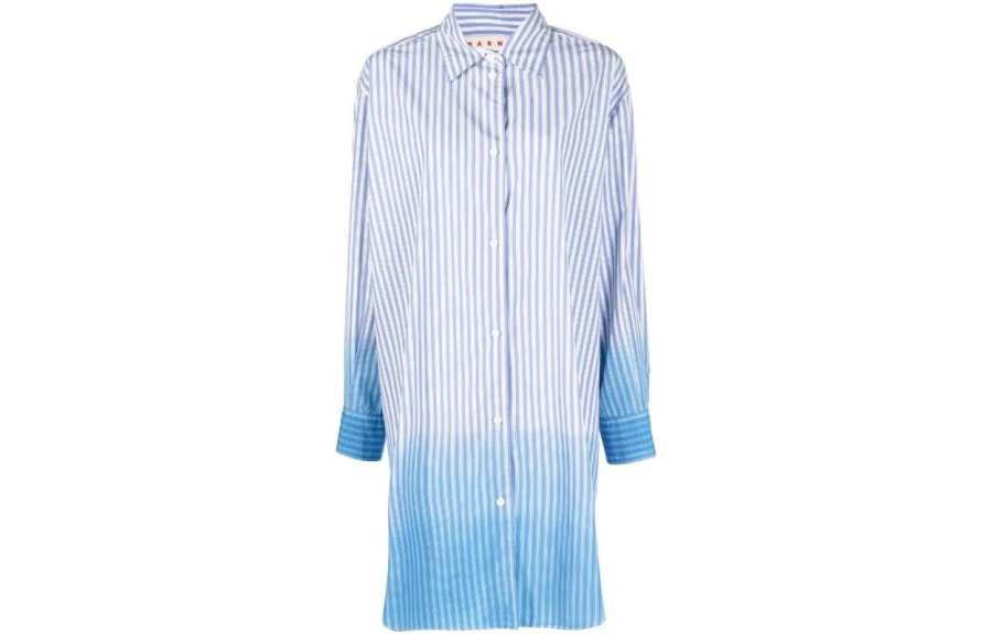 MARNI MARNI Gradient High low Hem Shirt