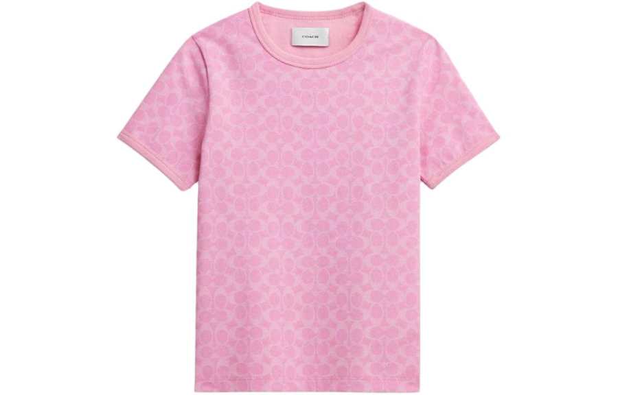 COACH SS24 T Shirt Women's Pink