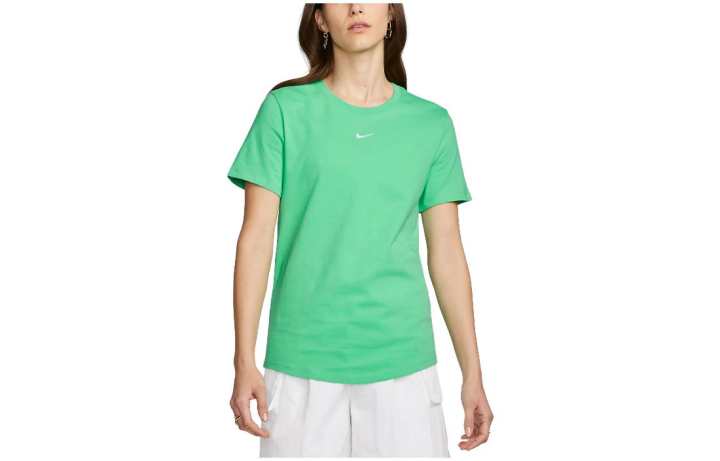 Nike Nike Sportswear Essentials T Shirts Women's Light Green Crew Neck Moderate
