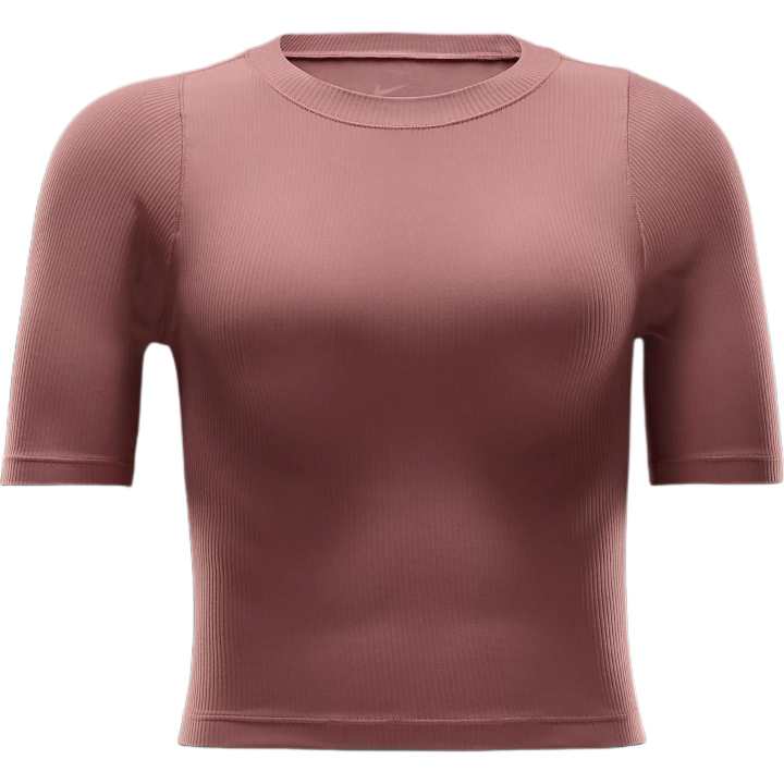 Nike Nike Zenvy Rib Women's Dri-FIT Short-Sleeve Top