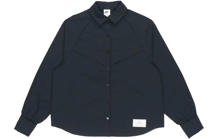Nike Nike Shirts Women's Black Lapel Moderate Shirt