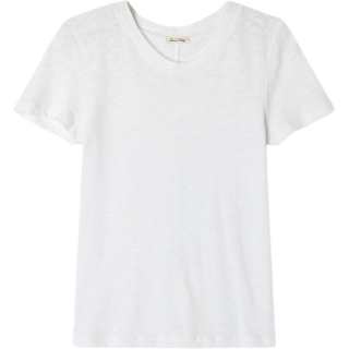AMERICAN VINTAGE A.M Regular Sleeve T Shirt Women's White