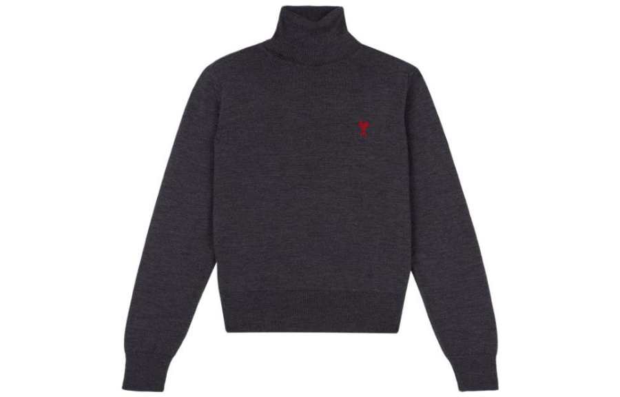 AMIPARIS Ami Ami De Coeur High Neck Knitted Jumper