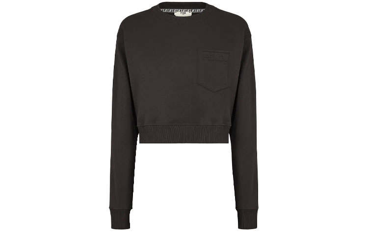 FENDI SS21 Sweatshirt Women's Black