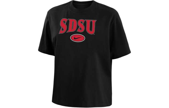 Nike Nike San Diego State Women's Nike College Boxy T Shirt