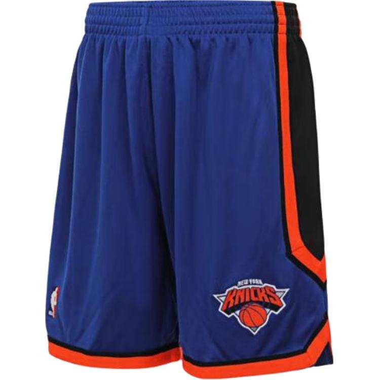 Mitchell Ness x NBA New York Knicks Lifestyle Casual Shorts Men's Blue