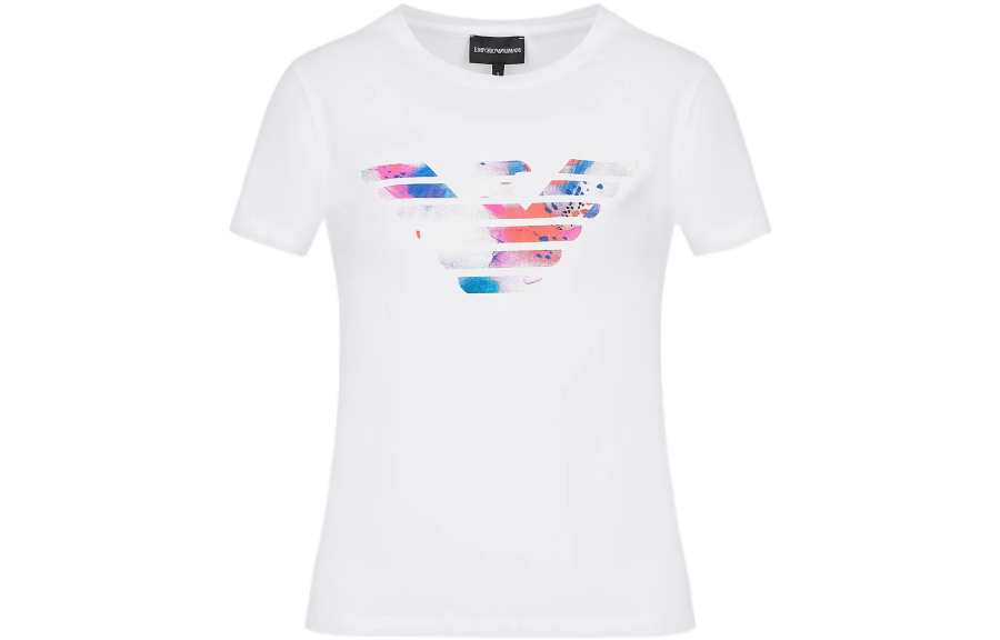 EMPORIO ARMANI SS23 T Shirt Women's White