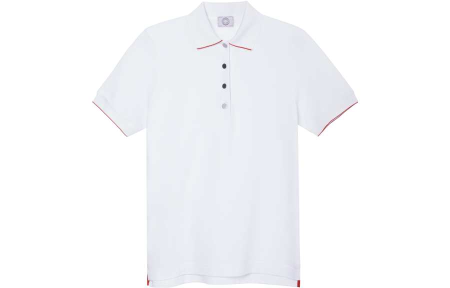 HERMES SS22 Polo Shirt Women's White