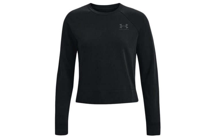 Under Armour Rival Terry Crew Sweatshirt Women's Black