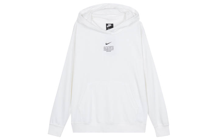 Nike Nike Sweatshirts Women's White Hooded Moderate Regular