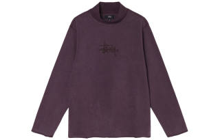 Stussy Gen Mock Neck Fleece 'Natural'