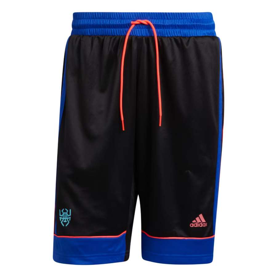 Adidas Adidas Casual Shorts Men's Black/Blue Color
