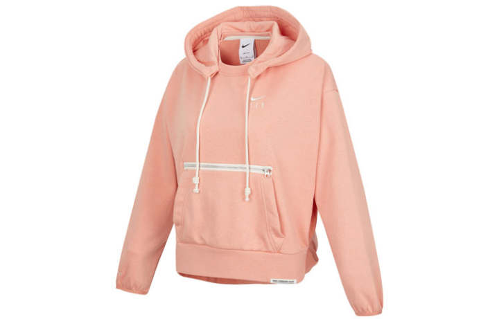 Nike Nike Sweatshirts Women's Light Orange Hooded Moderate Other