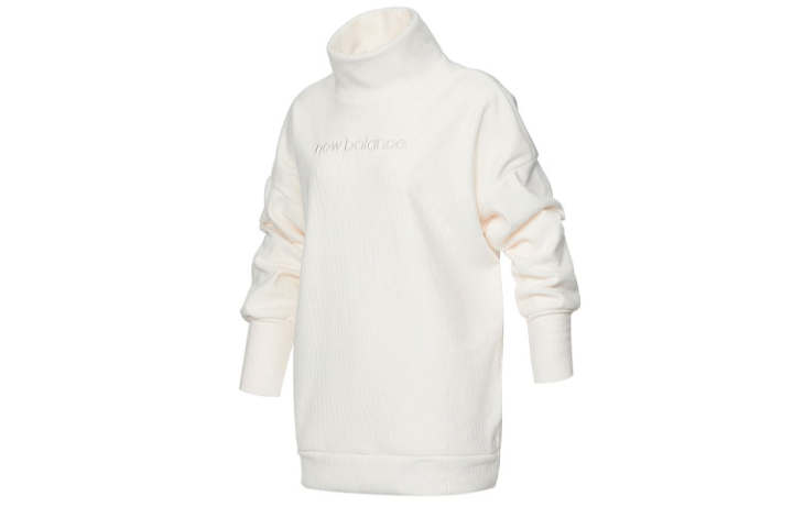 New Balance New Balance Sweatshirts Women's Ecru Turtleneck Moderate Regular