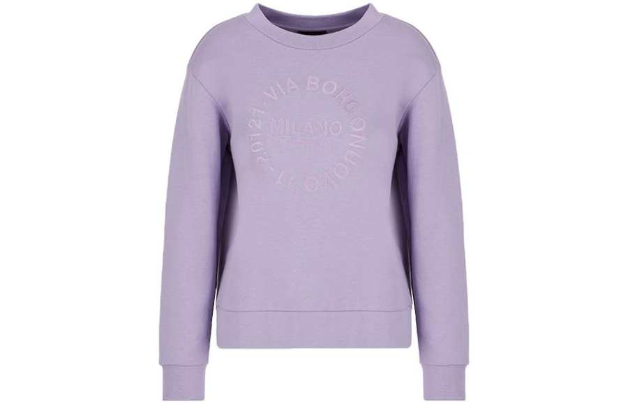 EMPORIO ARMANI FW22 Sweatshirt Women's Purple