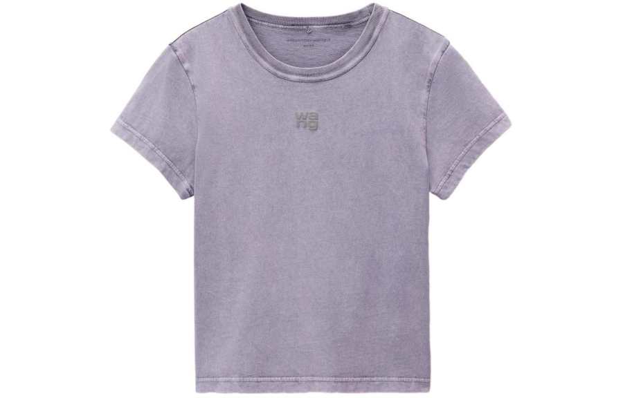 Alexander Wang SS24 Regular T Shirt Women's Lavender Pink