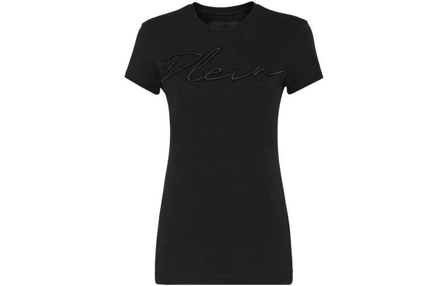 Philipp Plein embroidered-logo cotton T-shirt
