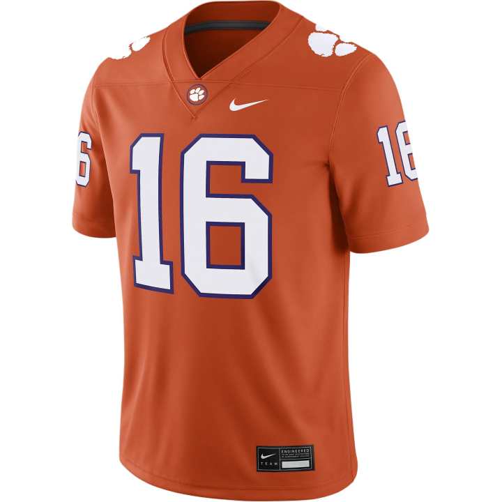 Nike Nike Trevor Lawrence Clemson Men’s Nike Dri-FIT College Game Jersey