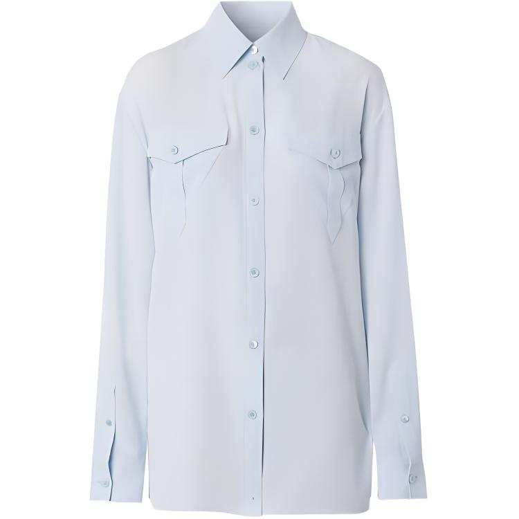 Burberry FW21 Shirt Women's Light Blue
