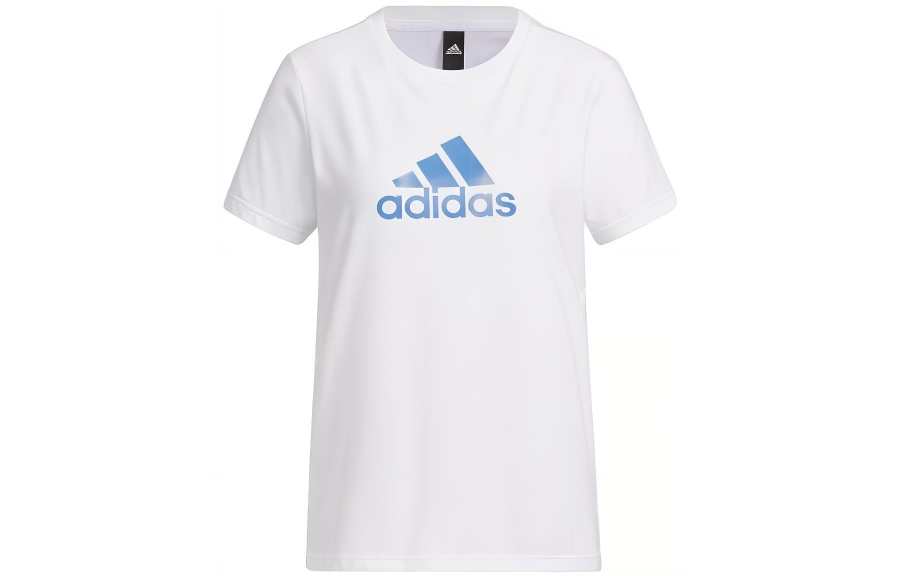 Adidas Adidas Set in Sleeve T Shirt Women's White