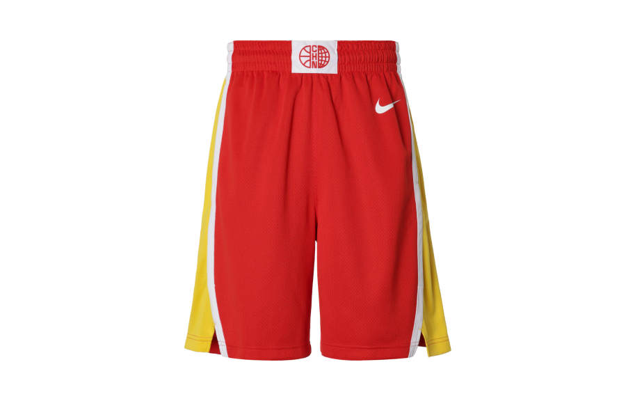 Nike Nike China Team Away Special Edition Basketball Shorts Men's Comet Red/Travel Yellow