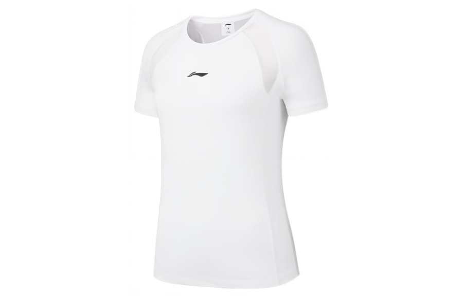 Li-Ning Li Ning Sports Life Collection Raglan Sleeve T Shirt Women's White