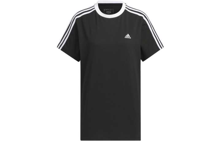 Adidas Adidas Drop Shoulder Sleeve T Shirt Women's Black