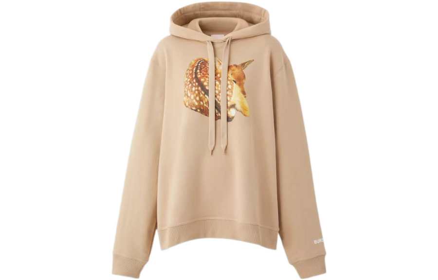 Burberry SS22 Sweatshirt Loose Fit Women's Tawny