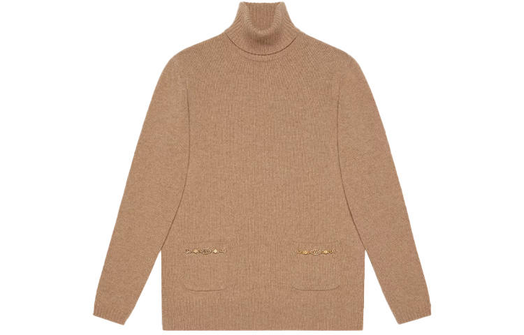 GUCCI 【Previous Season】Interlocking G knitted turtleneck jumper