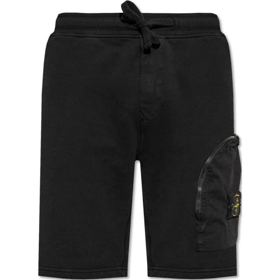 STONE ISLAND SS25 Casual Shorts Men's Black