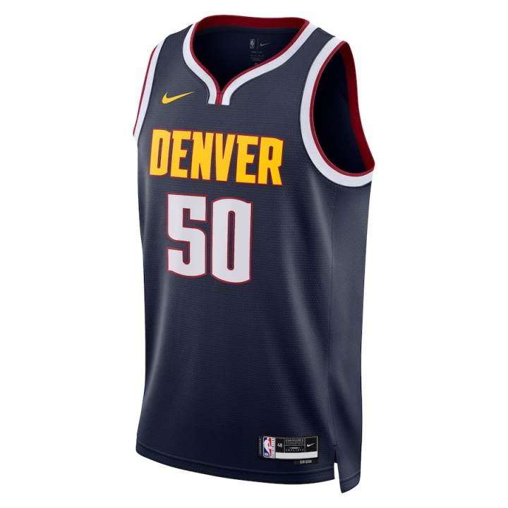 Nike Nike Denver NuggetsIcon Swingman Basketball Jersey Unisex Marine Blue