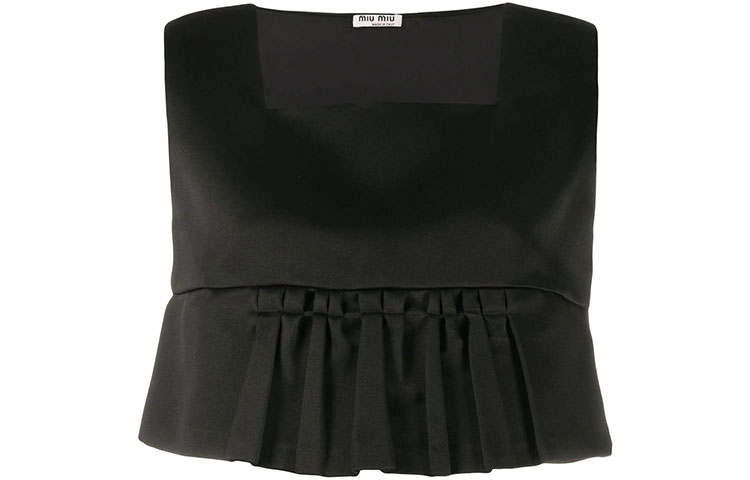 MIU MIU SS21 Tank Top Women's Black