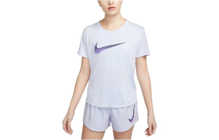 Nike Nike T Shirts Women's White Crew Neck Moderate Straight Fit