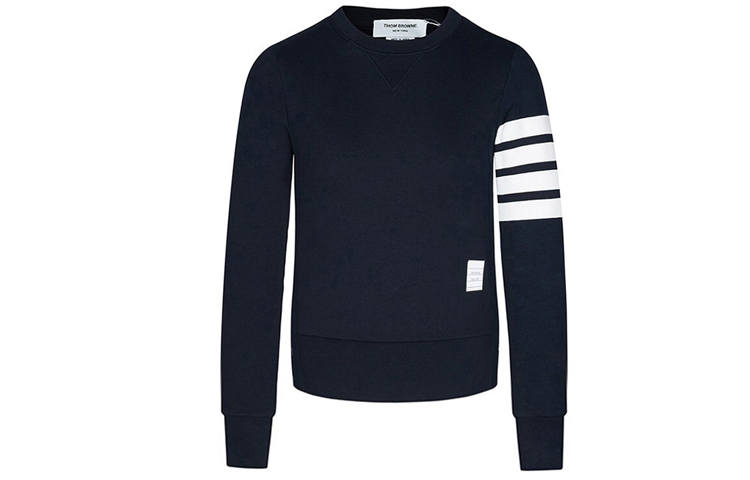 THOM BROWNE THOM BROWNE Classic Loopback 4 Bar Sweatshirt
